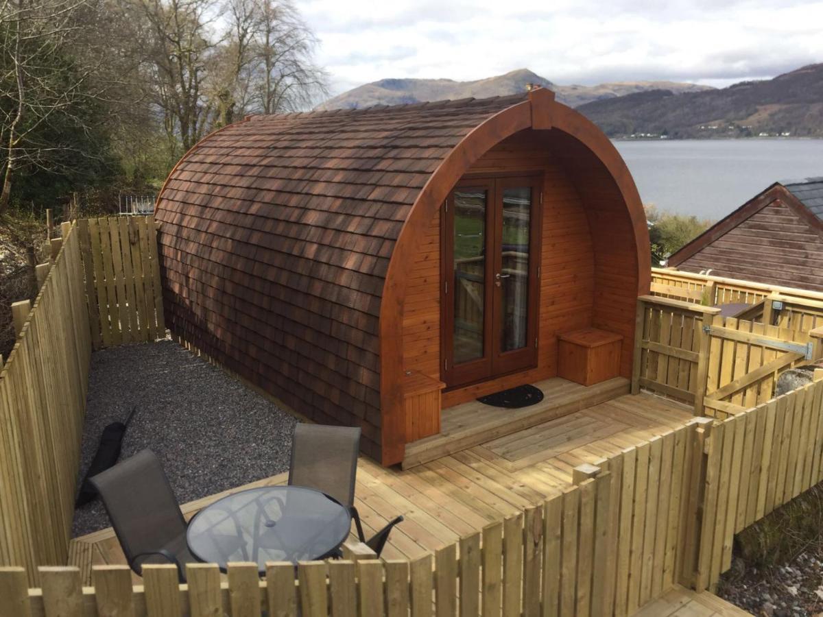 Вилла Seaview Pod And Hot Tub Баллачулиш Экстерьер фото